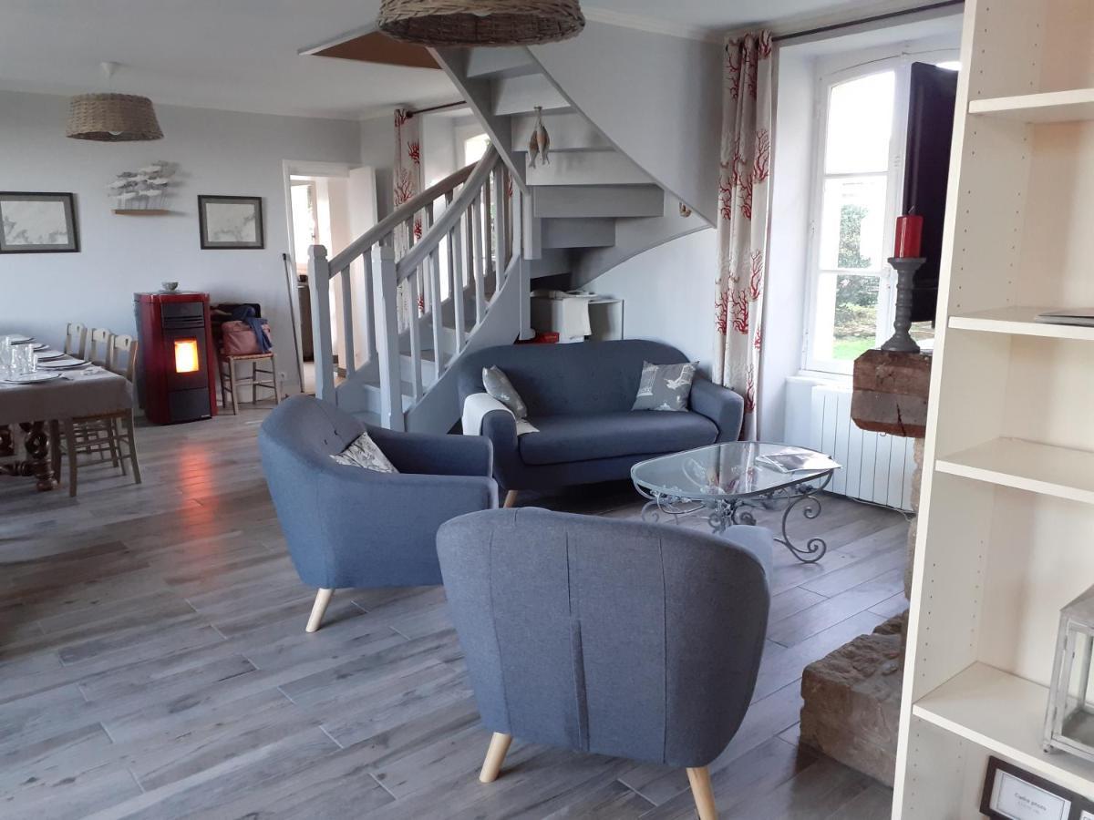 Maison Vue Exeptionnelle Sur La Mer Lancieux Eksteriør billede