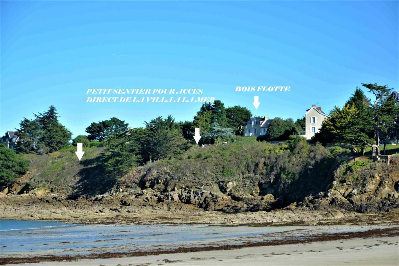 Maison Vue Exeptionnelle Sur La Mer Lancieux Eksteriør billede